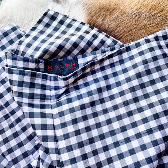 Ralph Lauren Pants - RALPH Ralph Lauren vintage retro pant gingham print trousers size 12